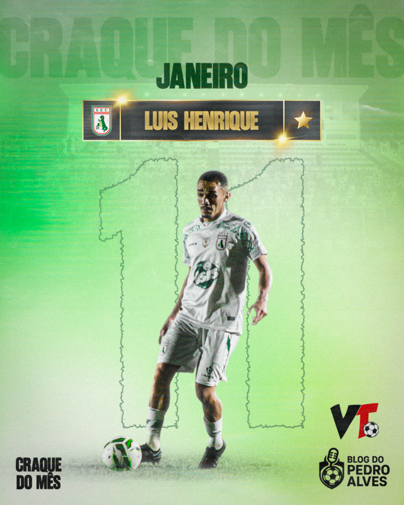 Luis Henrique, Sousa, craque do mês, janeiro
