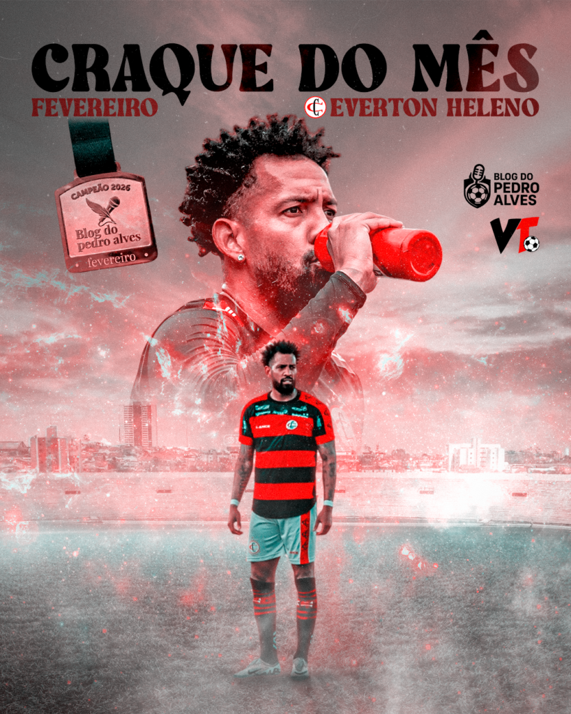 Everton Heleno, craque do mês