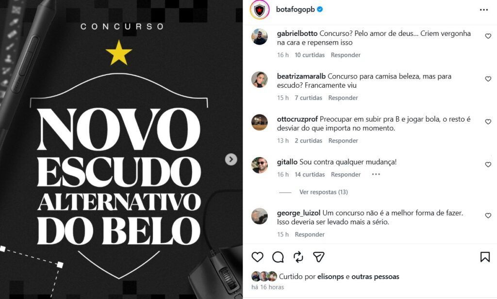Botafogo-PB, concurso do escudo