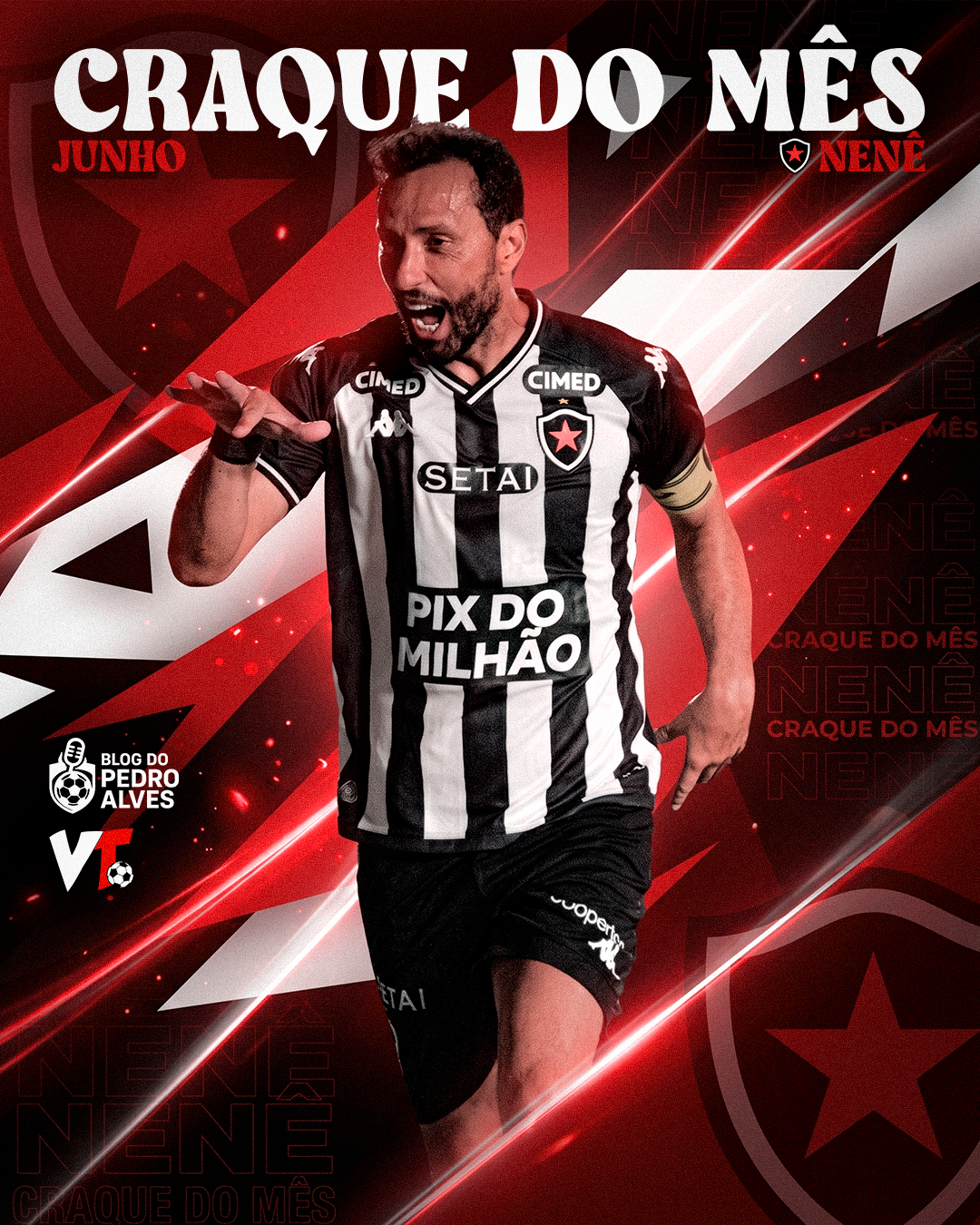Craque do Mês - Junho - Blog do Pedro Alves, Nenê